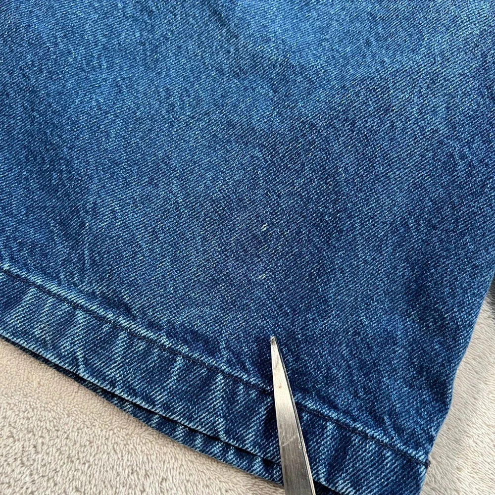 Vintage JNCO Jean Shorts Men's 33 Blue Denim Made in USA 90s Skater Baggy Style